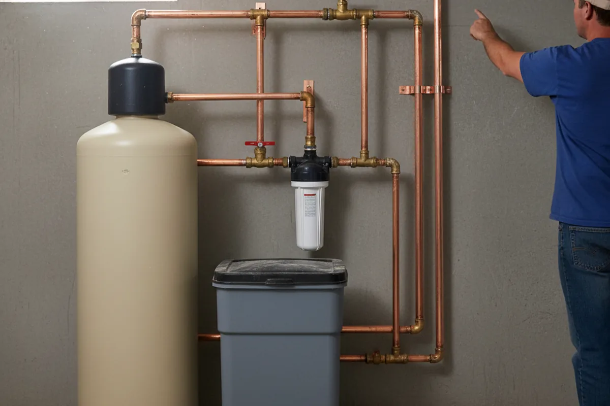 Whole-house water treatment system installed in Oak Park